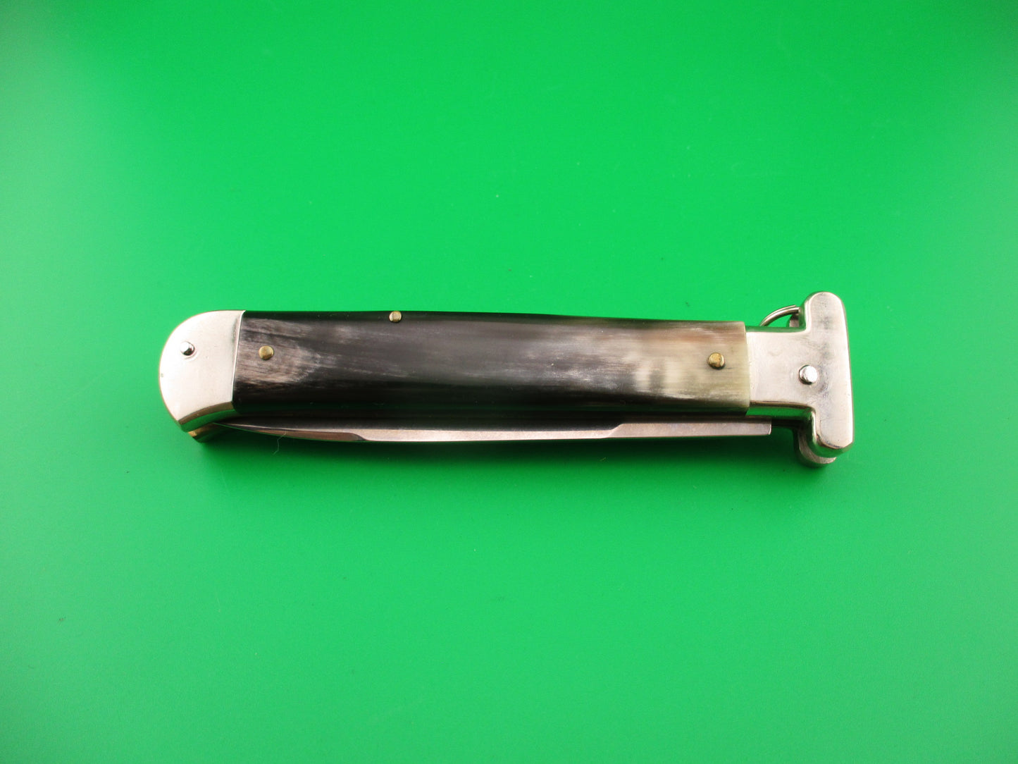AGA CAMPOLIN 22cm Italian Francese Ringpull  horn automatic knife 2014