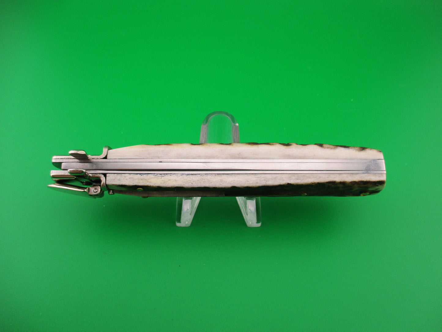AGA CAMPOLIN Dominus 23cm Stag Lever automatic knife new in box