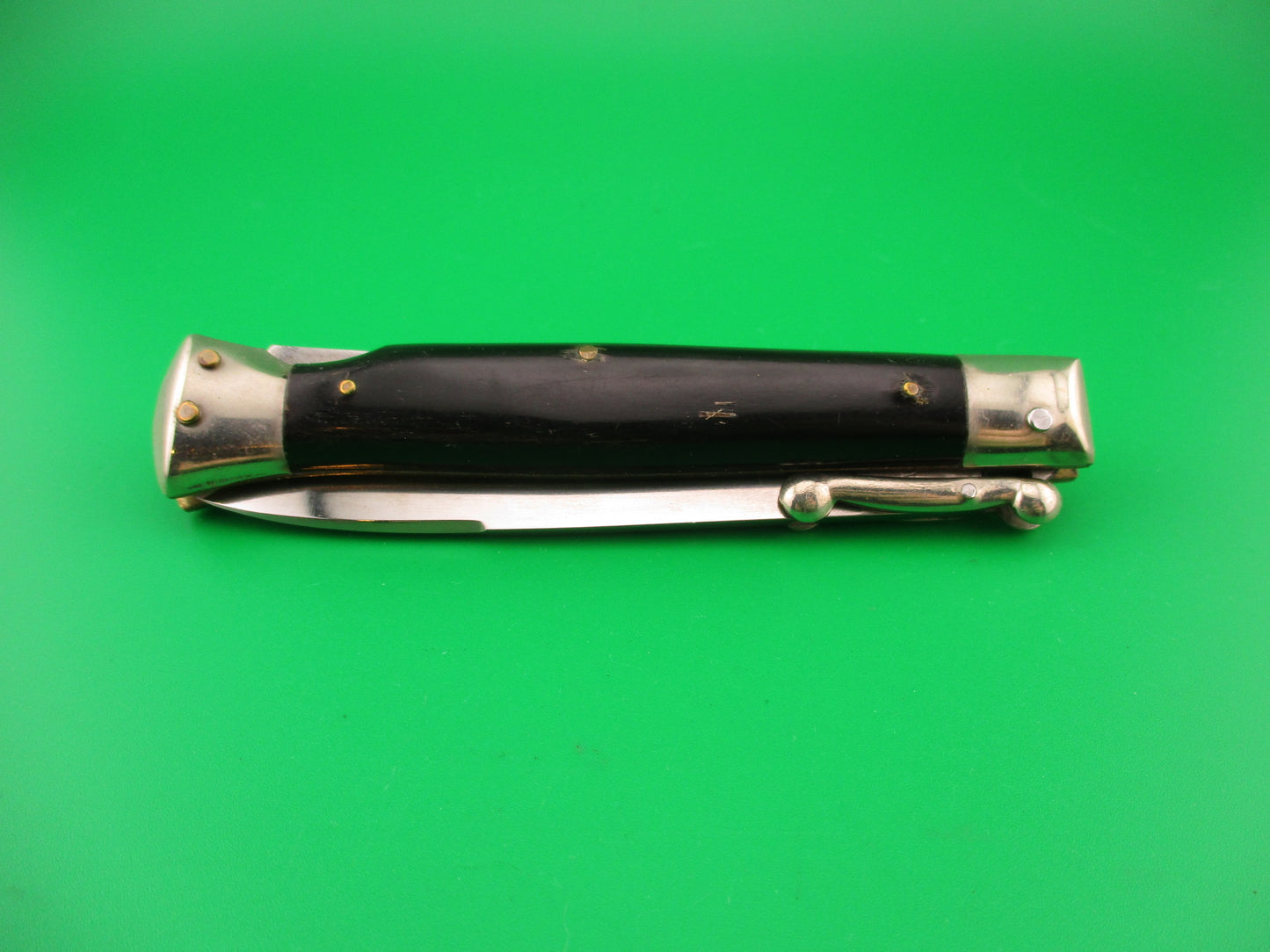 INOX PATENT 21cm Italian Swing Guard Lockback vintage 1960s automatic knife