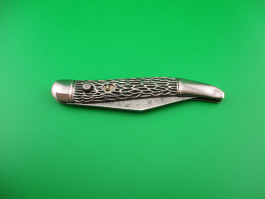 Hammer Brand Imperial JM99PB Toothpick Black Imitation jigged bone switchblade