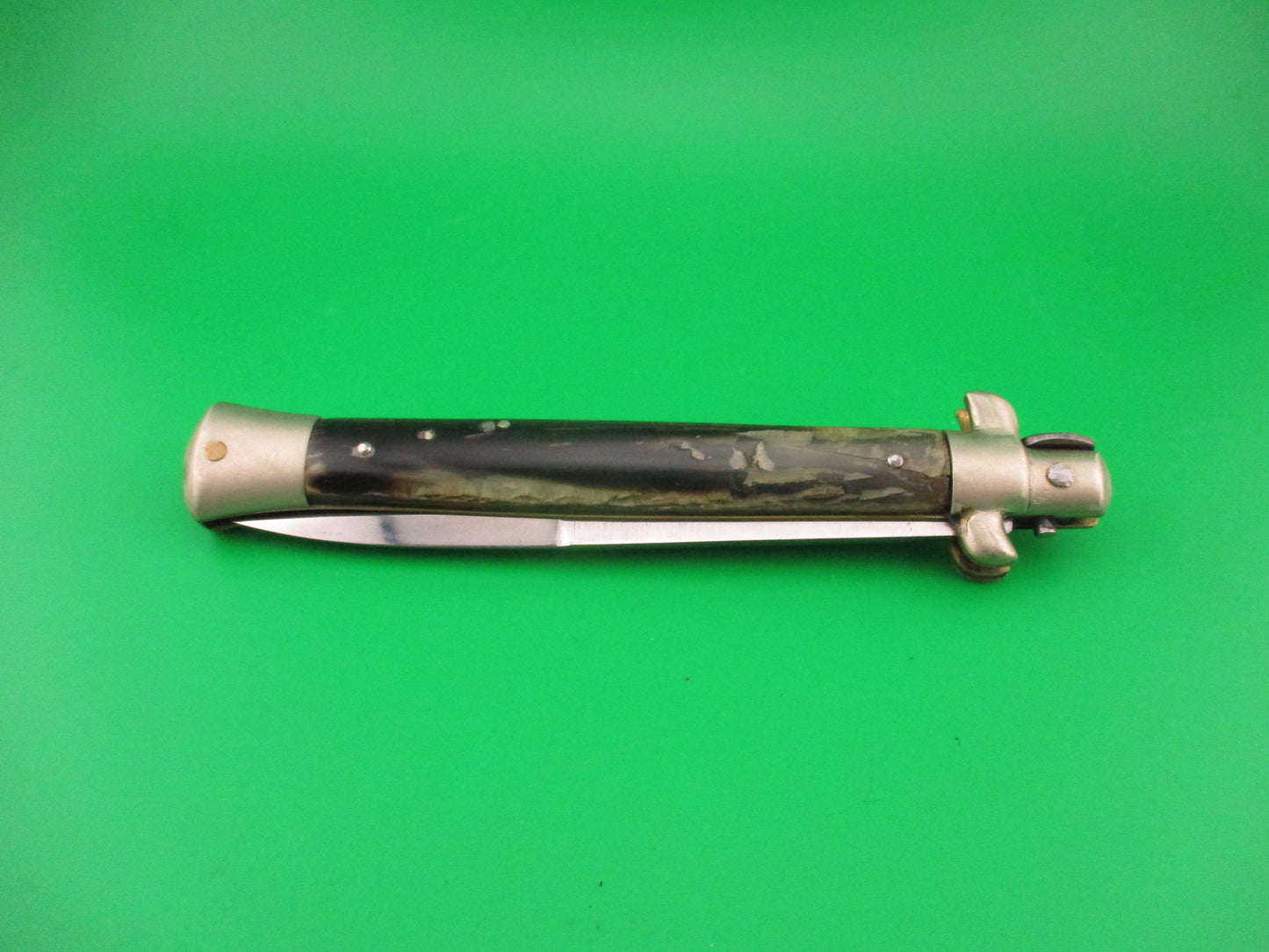 Liam Clark Early 11 inch Italian Picklock Conversion automatic knife