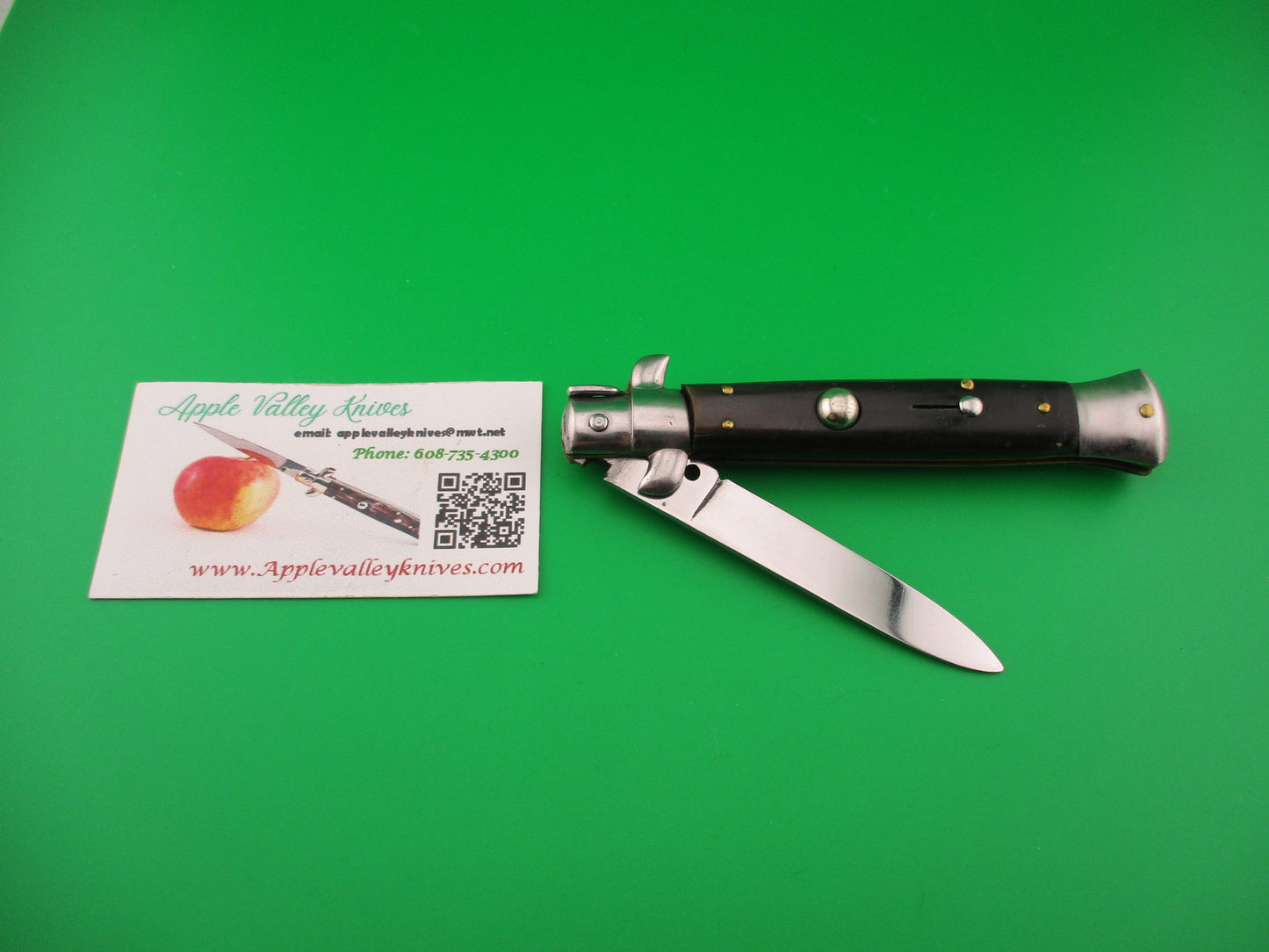 Rostfrei 21cm Italian Swivel bolster Vintage 1980s automatic knife sold in Germany