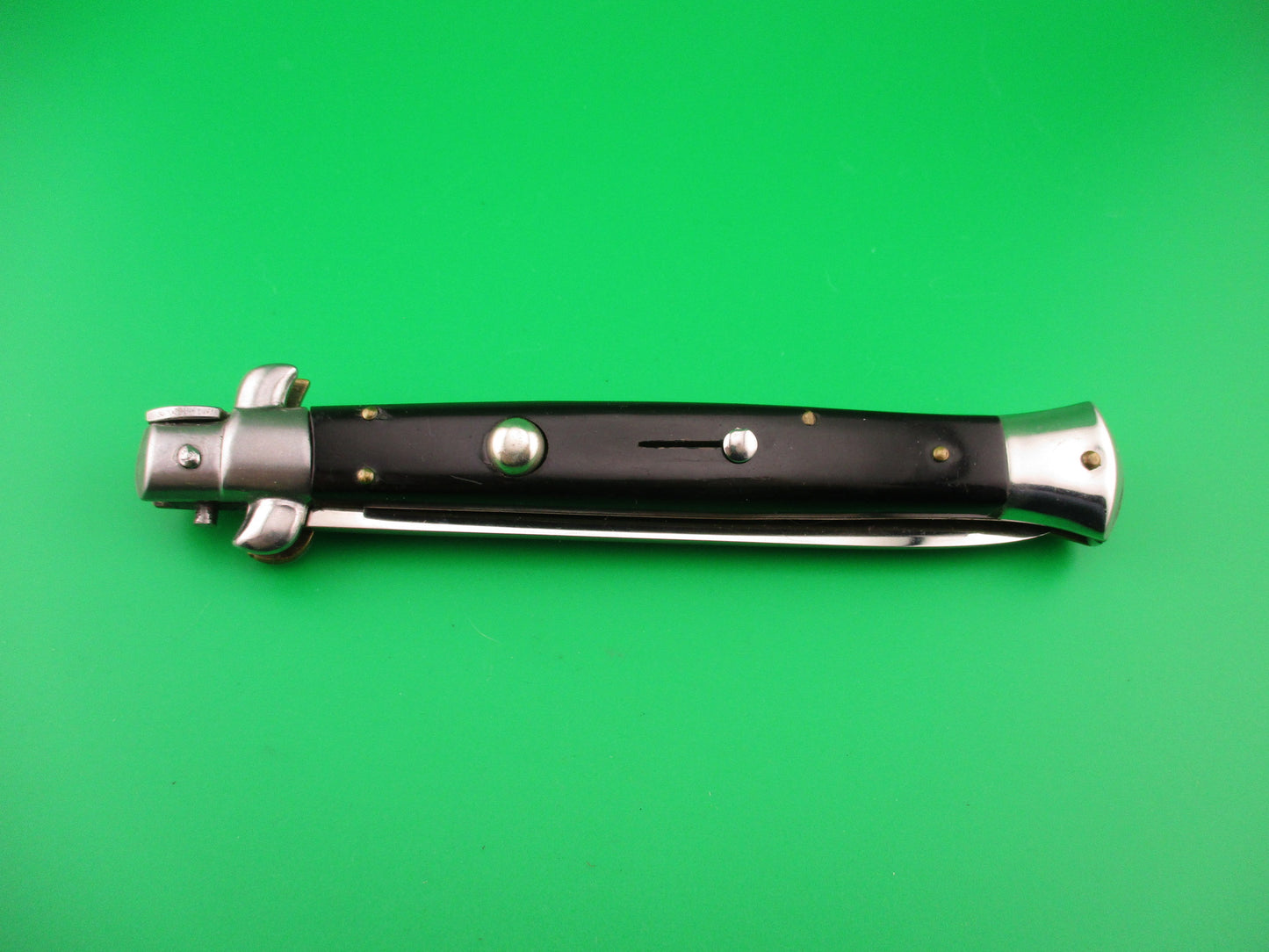 INOX 28cm Italian Swivel bolster 1980s vintage automatic knife