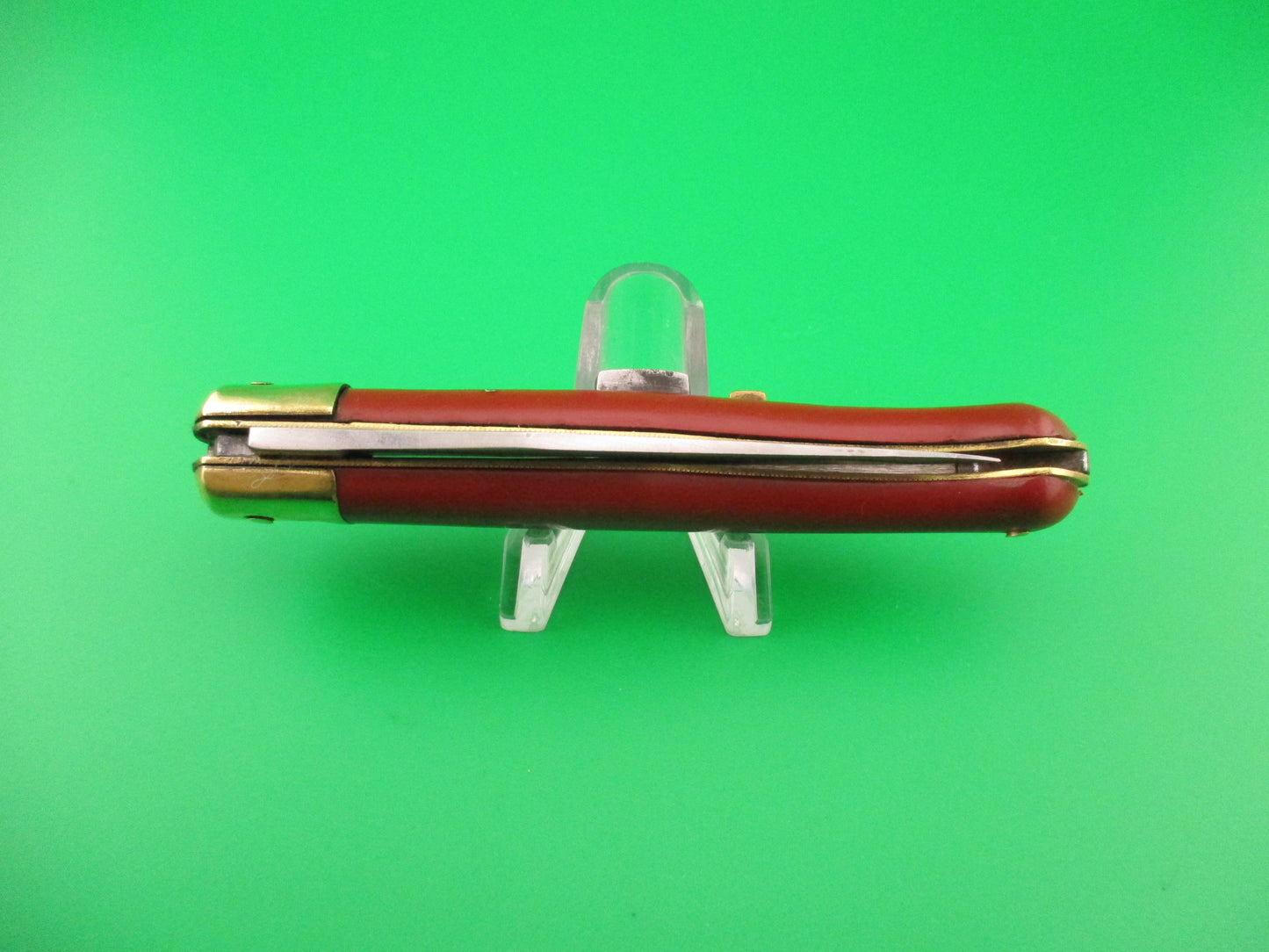 G DAVID LAGUIOLE EXTRA 20cm French RARE RED automatic knife Gimel Bargeon Arbalete