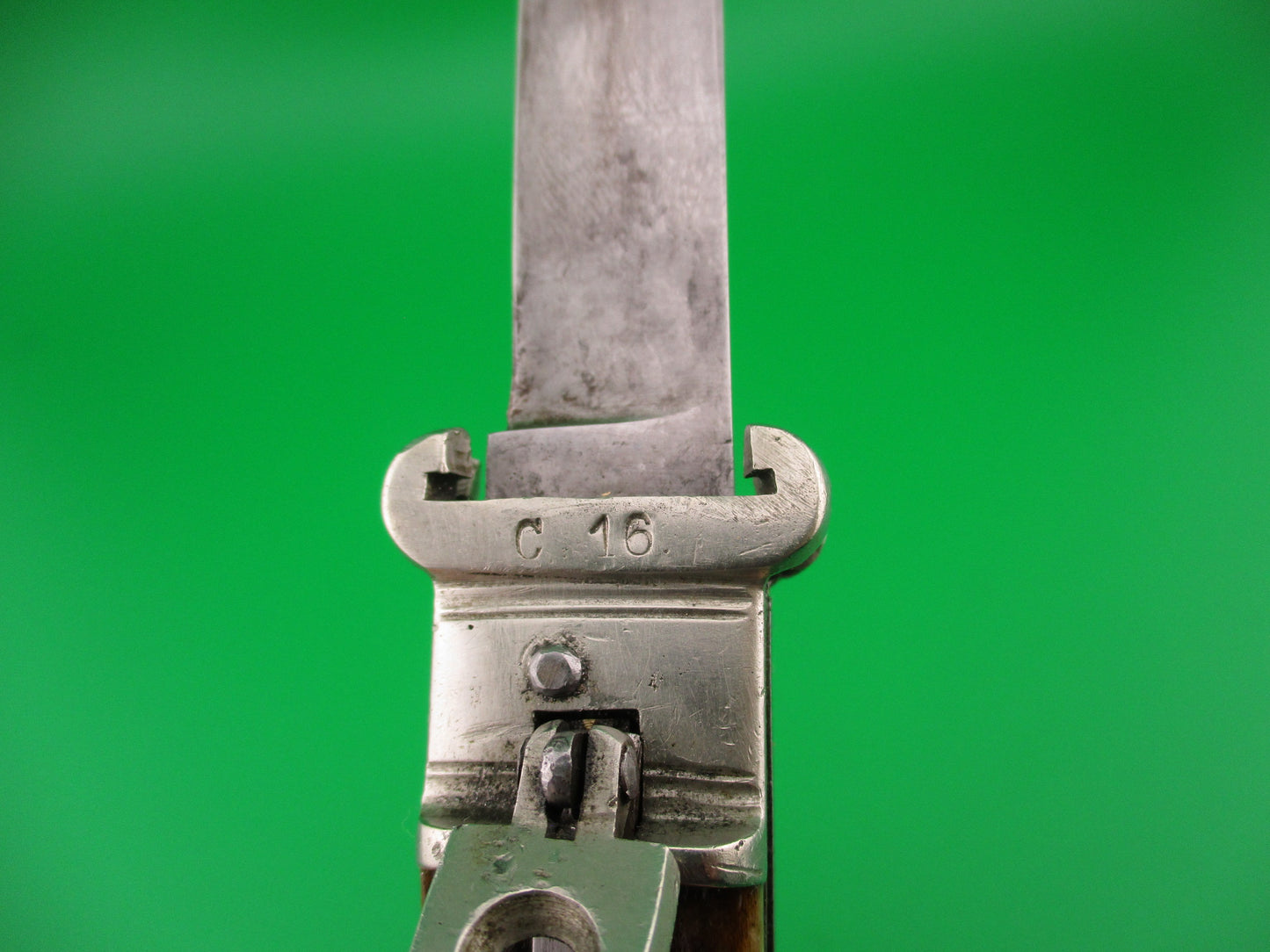 SOLINGEN MI GERMANY 20cm German Lever Shell puller automatic Johnny Cade knife