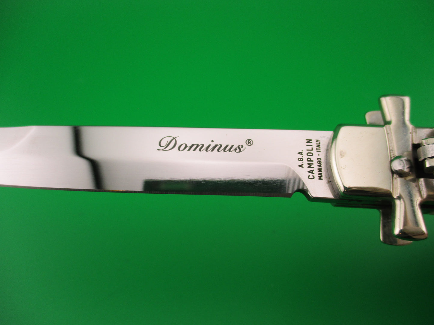 AGA CAMPOLIN Dominus 23cm Stag Lever automatic knife new in box