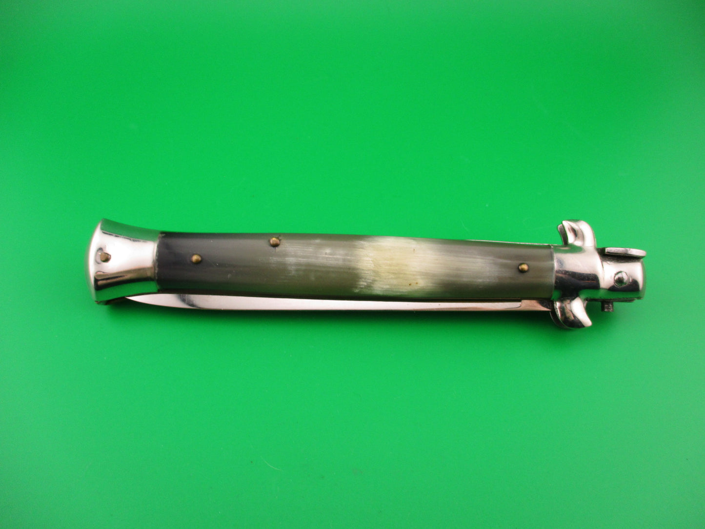 INOX 28cm Italian Swivel bolster 1980s vintage automatic knife