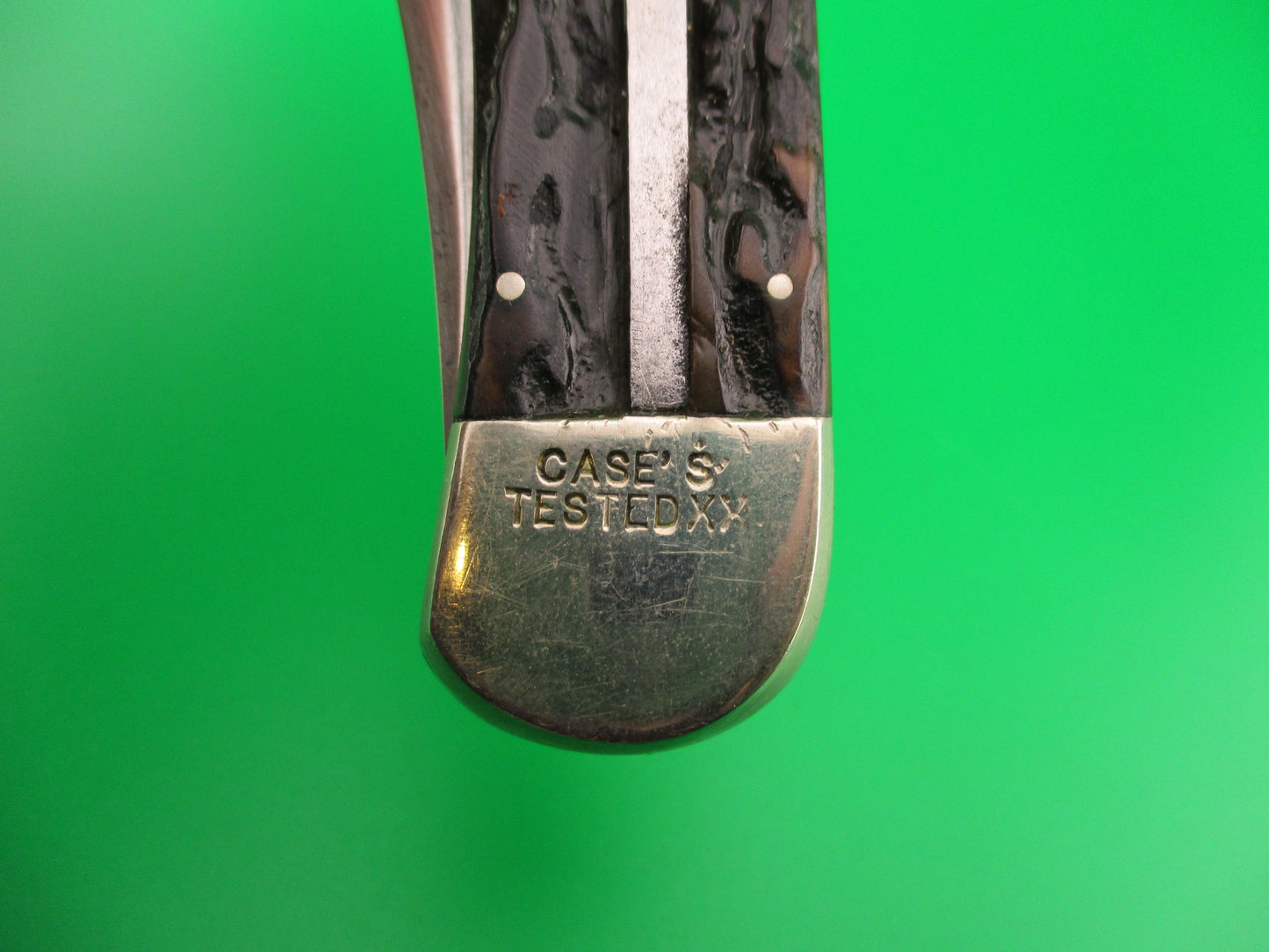 CASE'S TESTED XX 5171L Stag Lever Vintage Automatic knife