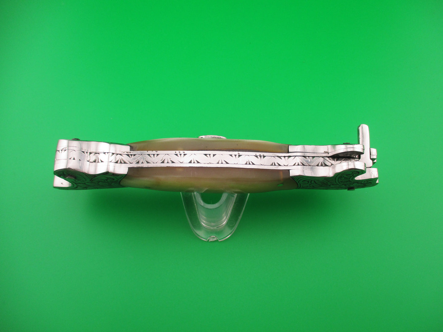 29cm Custom Reproduction of a 19th century European Automatic Oval button knife