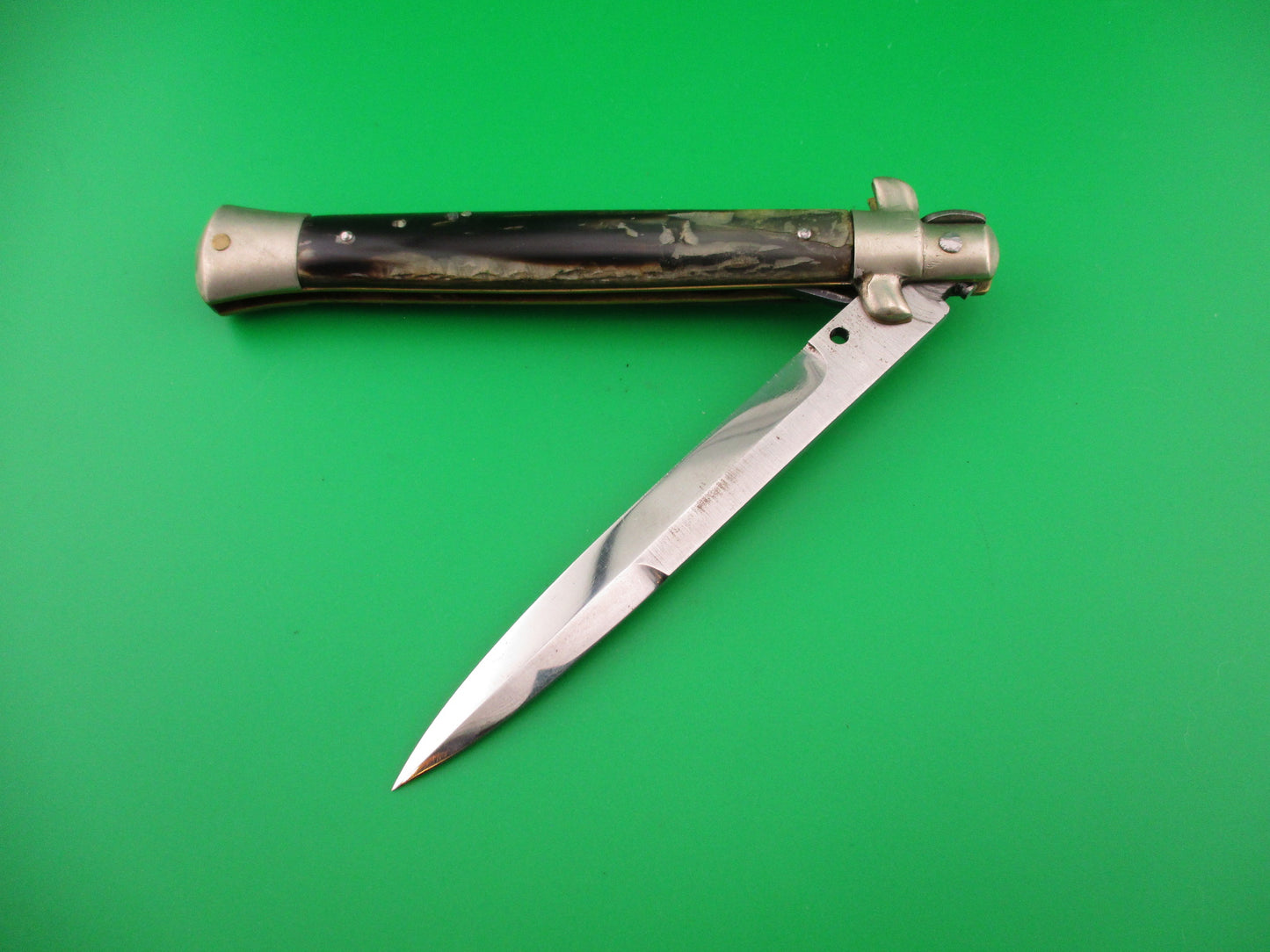 Liam Clark Early 11 inch Italian Picklock Conversion automatic knife