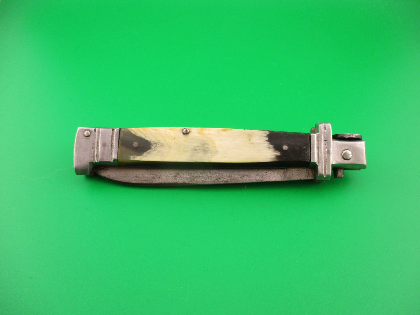 Mexican Picklock 25cm vintage hand made Aluminum bolster automatic knife