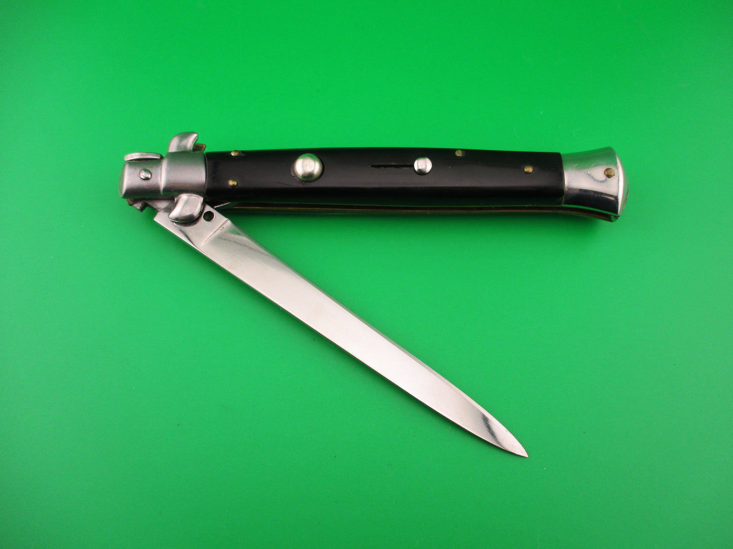 INOX 28cm Italian Swivel bolster 1980s vintage automatic knife