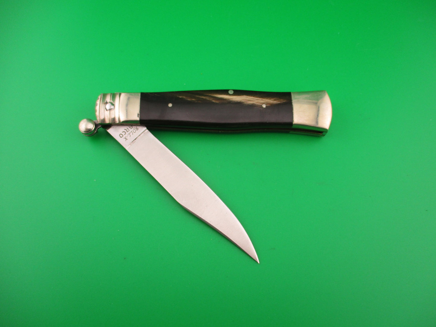 ROLL X SARCO 22cm Japanese Rapid Manual Folder horn New Old Stock knife