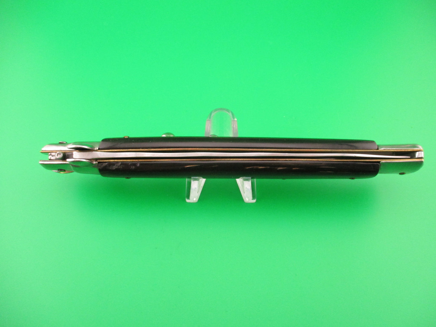 B Rostfrei Stiletto Siciliano 33cm Italian Kris Swivel bolster vintage automatic knife