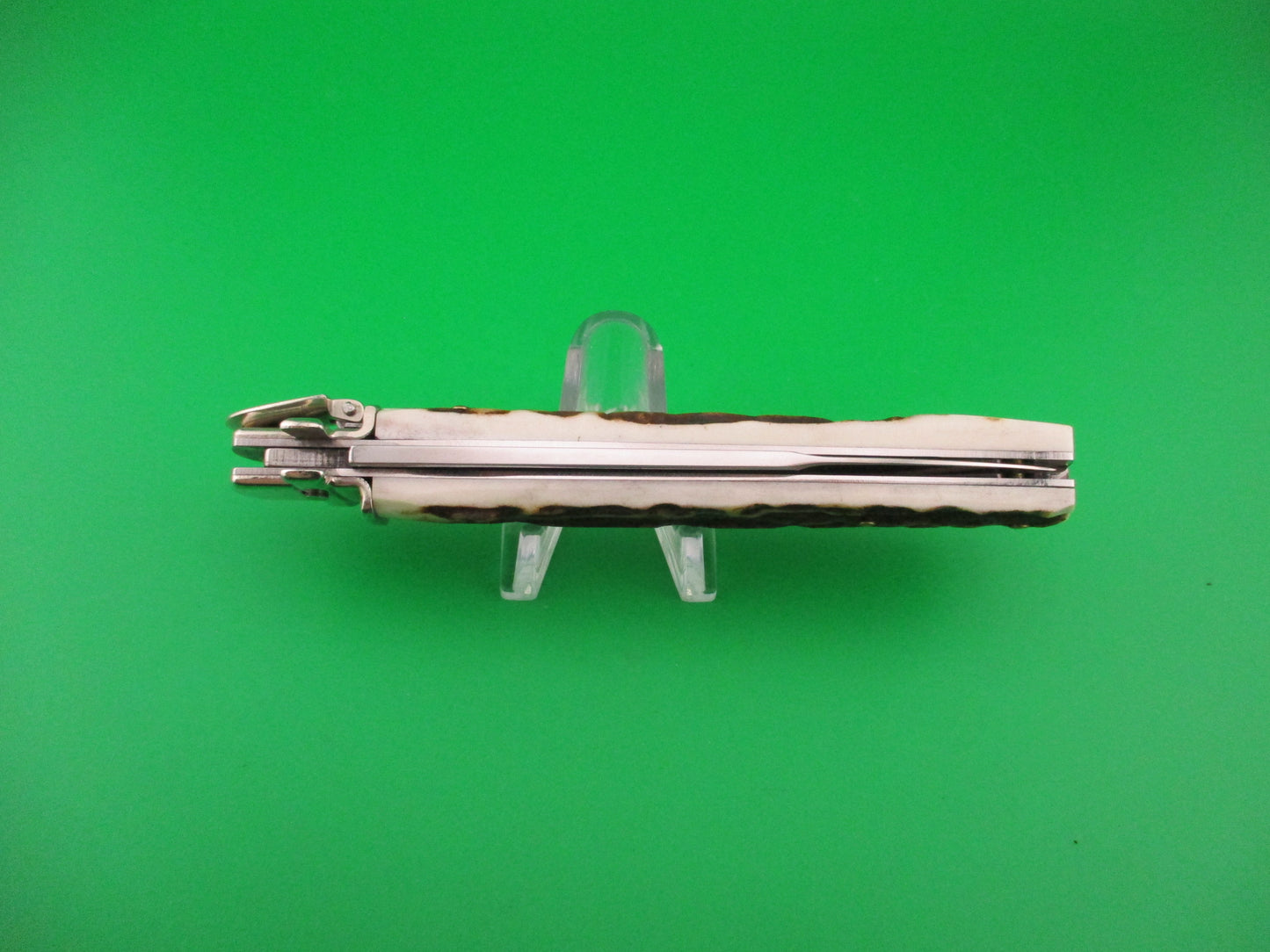 AGA CAMPOLIN Dominus 23cm Stag Lever automatic knife new in box