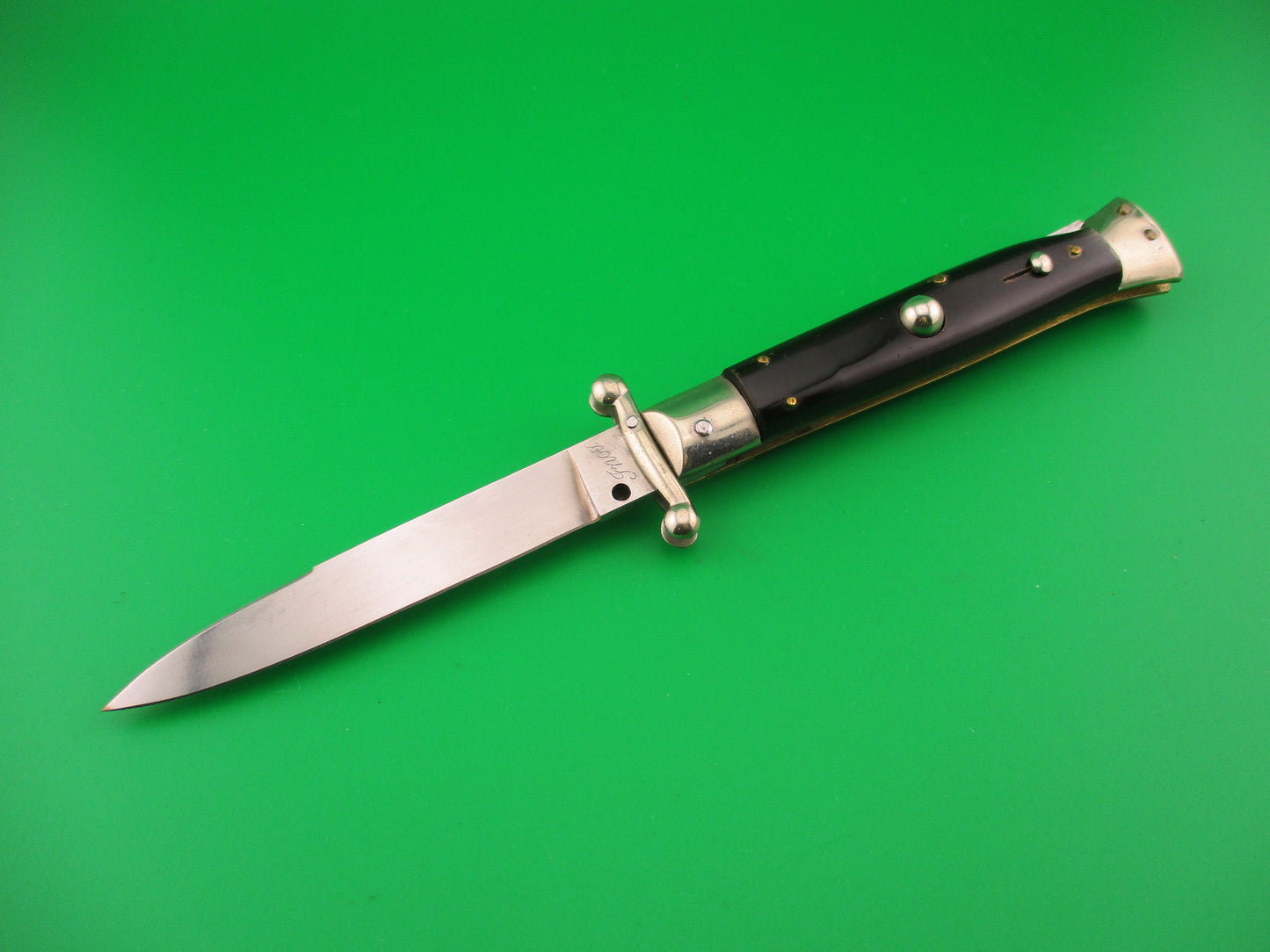 INOX PATENT 21cm Italian Swing Guard Lockback vintage 1960s automatic knife