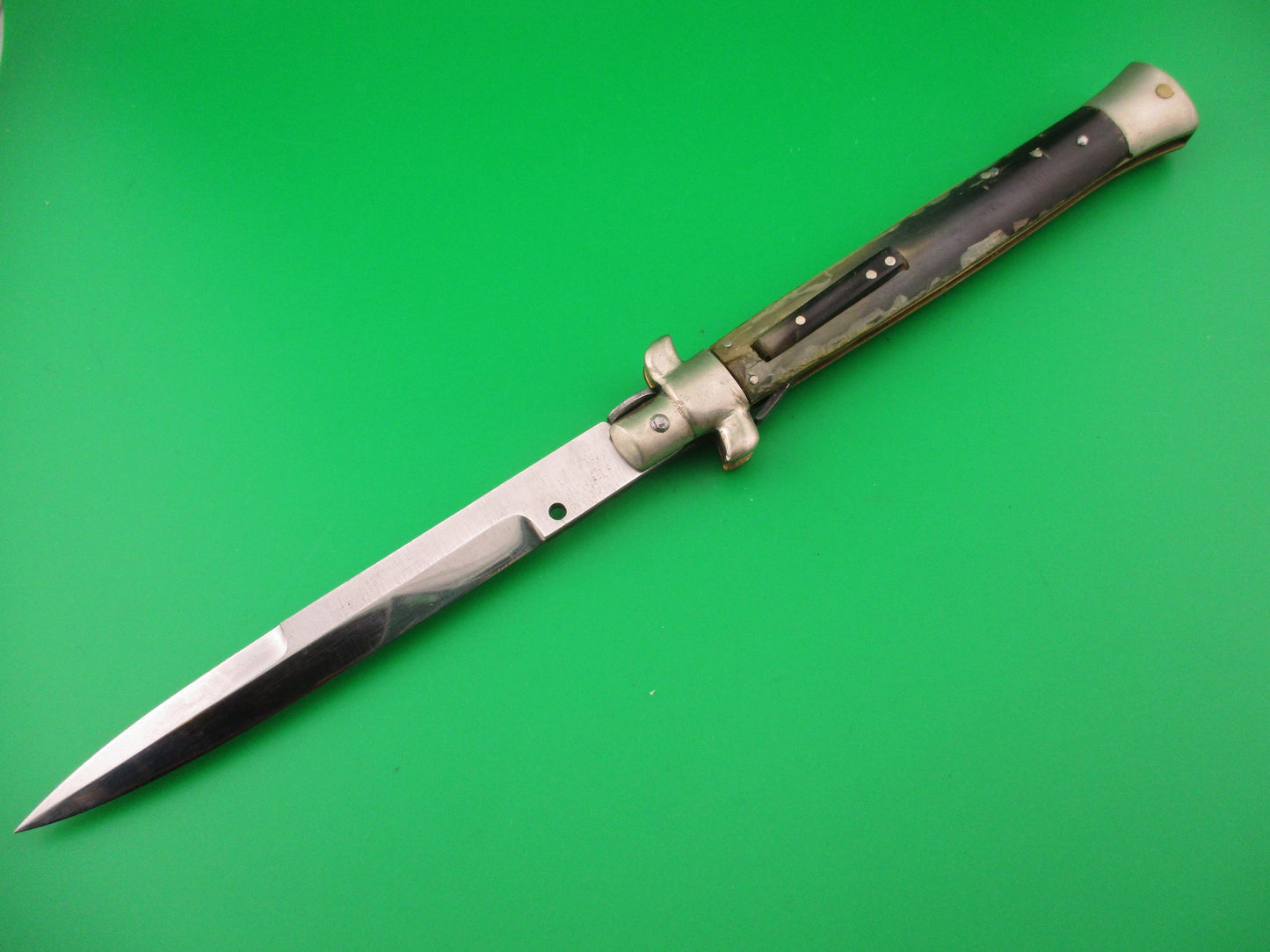 Liam Clark Early 11 inch Italian Picklock Conversion automatic knife