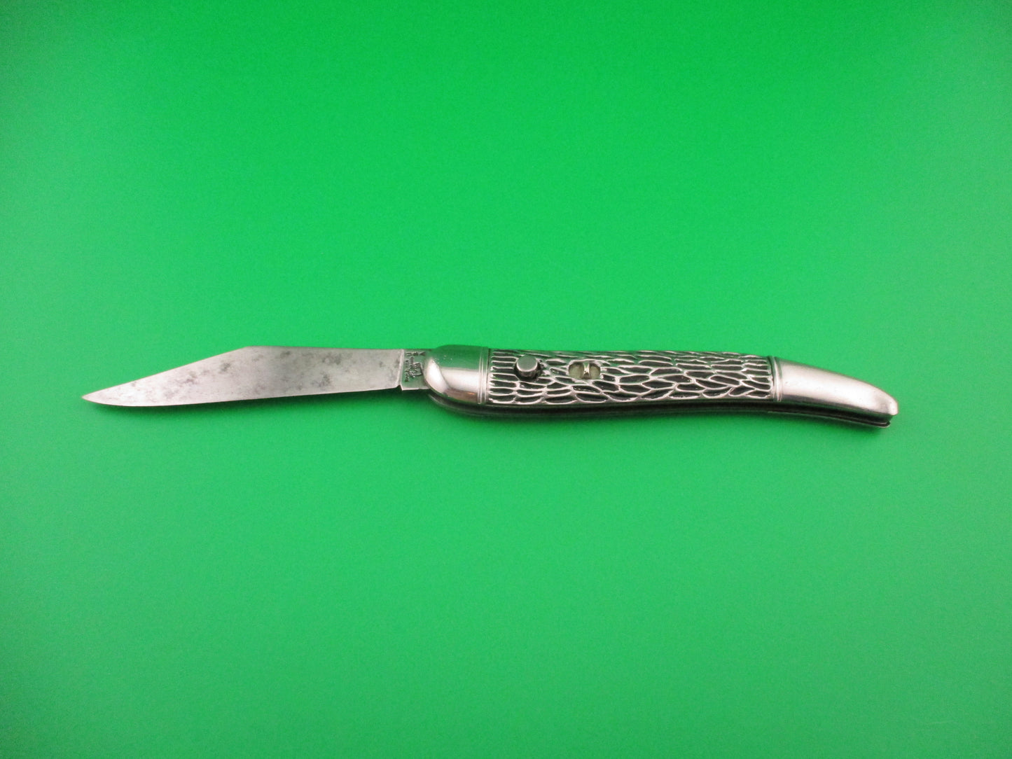 Hammer Brand Imperial JM99PB Toothpick Black Imitation jigged bone switchblade