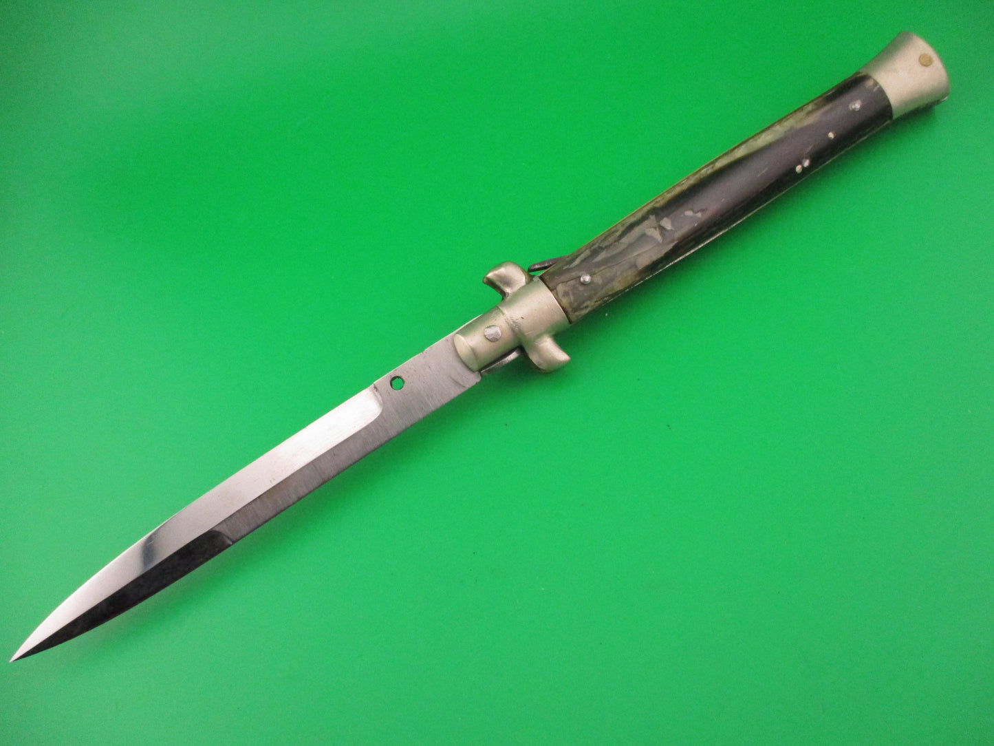 Liam Clark Early 11 inch Italian Picklock Conversion automatic knife