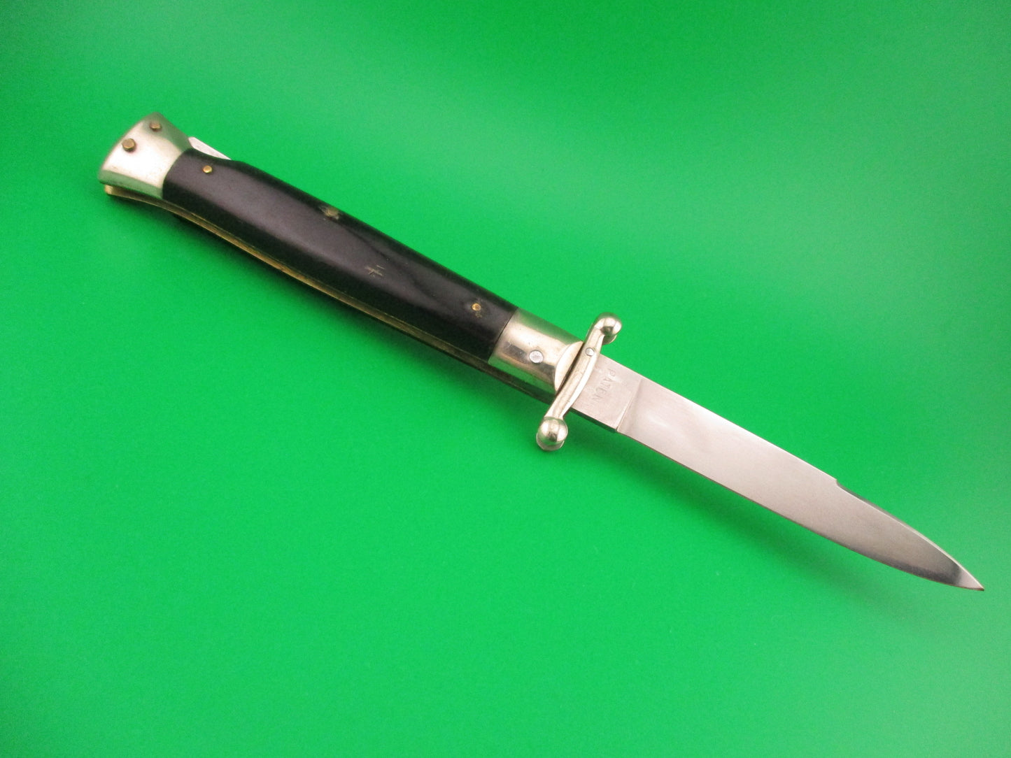 INOX PATENT 21cm Italian Swing Guard Lockback vintage 1960s automatic knife