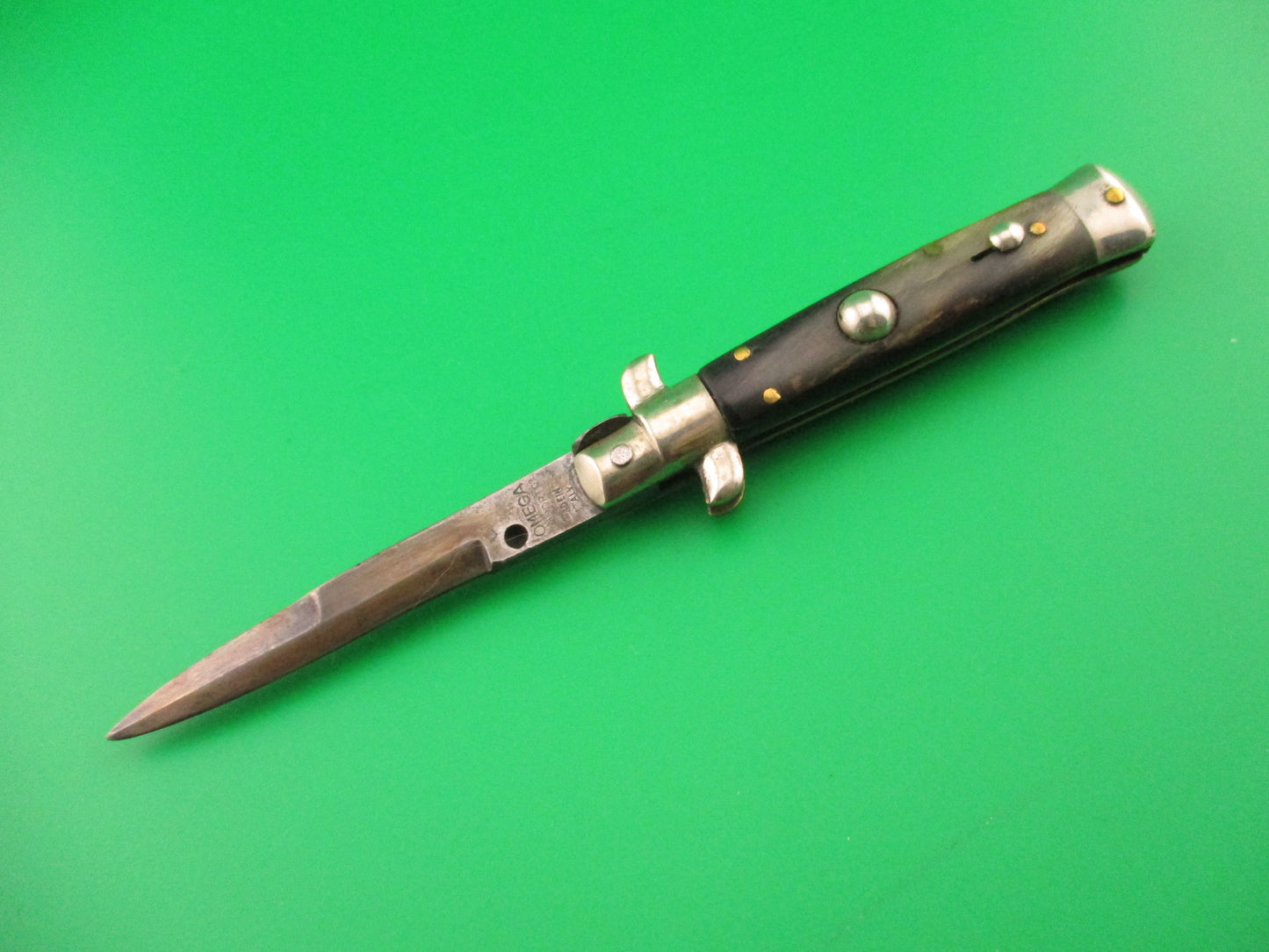 OMEGA IMPORT CO 14cm Italian Picklock 1950s vintage automatic knife
