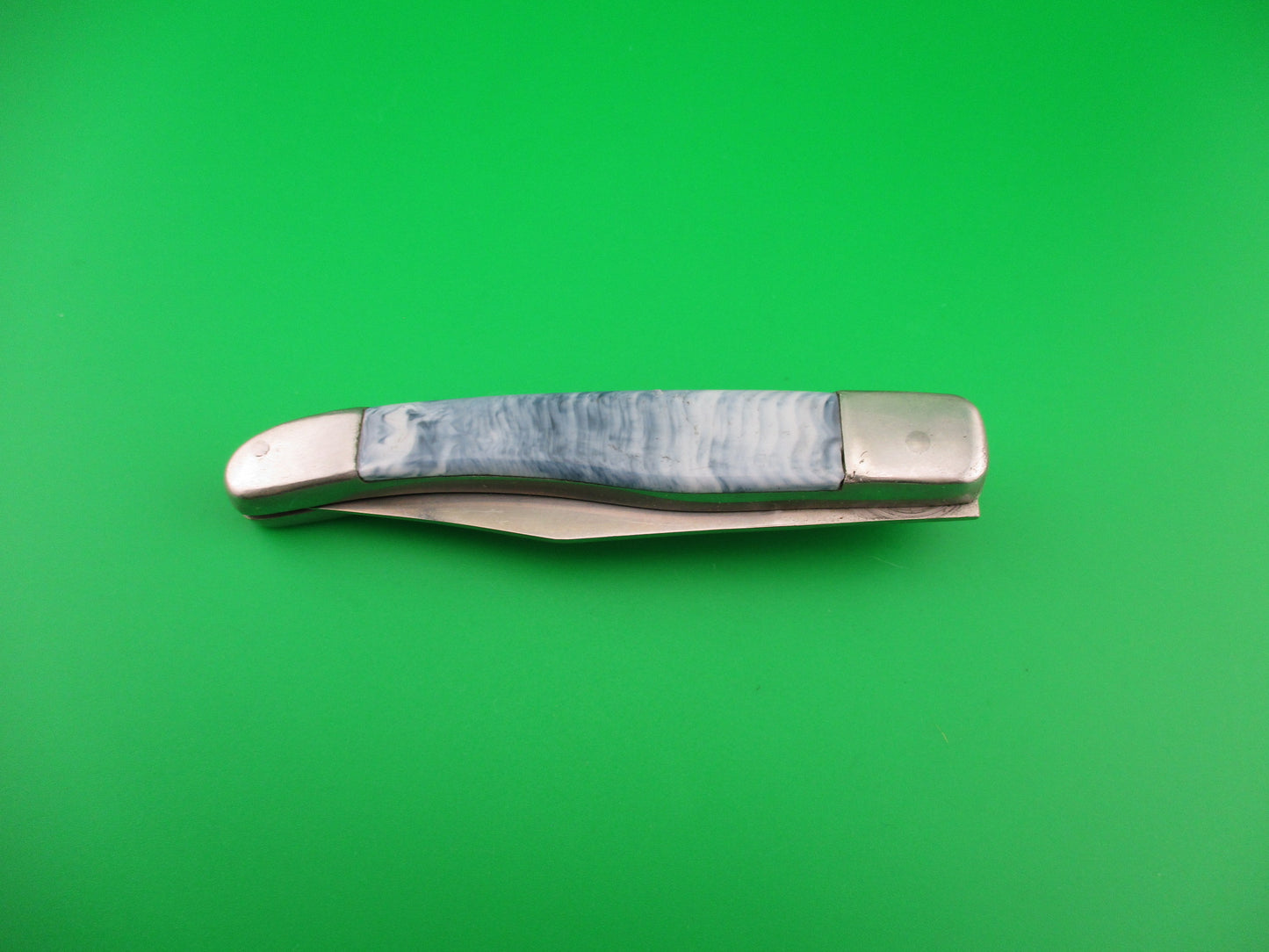 PAT 193.021 18cm Spanish Aluminum Coilspring Vintage automatic knife sliding button