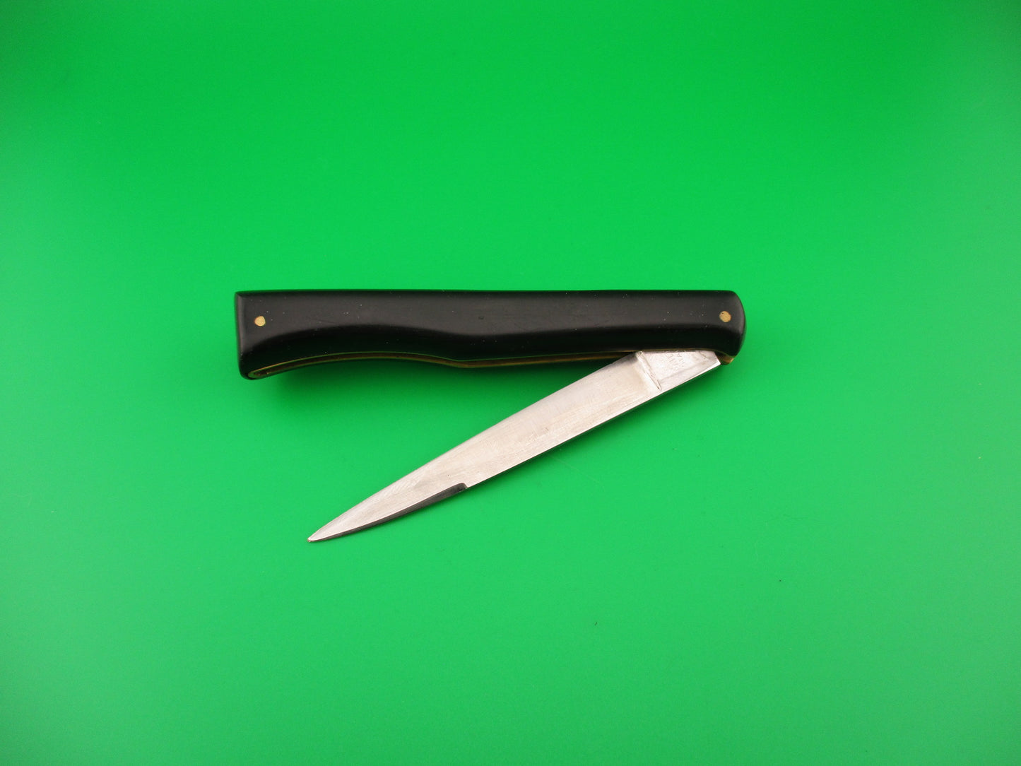 Ackermannchen ROSTFREI 21cm Italian Rectangle button lockback automatic knife