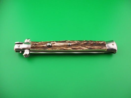 STILETTO ITALY 33cm Italian Stiletto KRIS Stag automatic knife