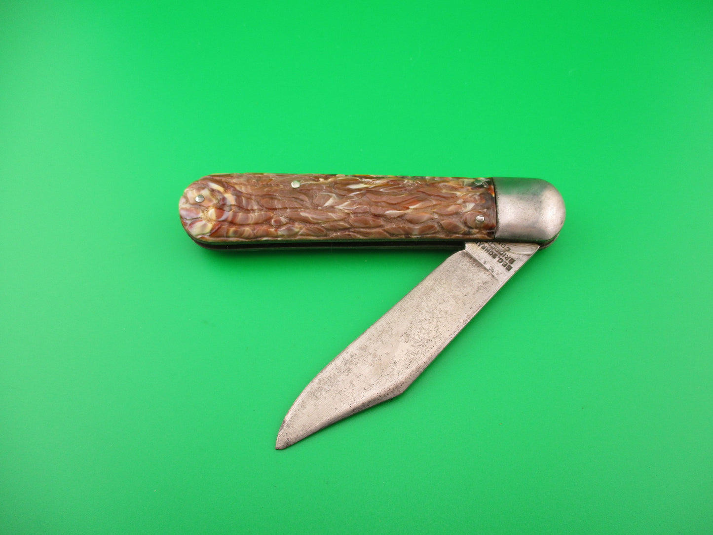 PRESTO Scout Brain Wormgroove model 1000 Vintage 1940s automatic knife