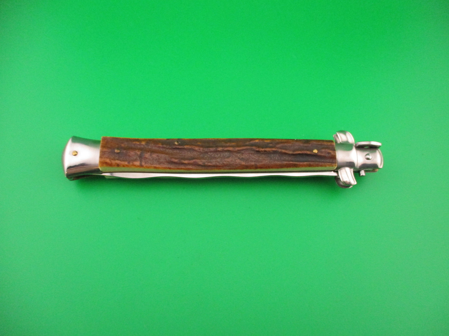 STILETTO ITALY 33cm Italian Stiletto KRIS Stag automatic knife