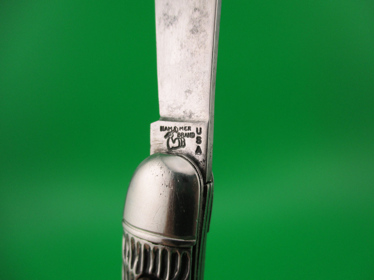 Hammer Brand Imperial JM99PB Toothpick Black Imitation jigged bone switchblade