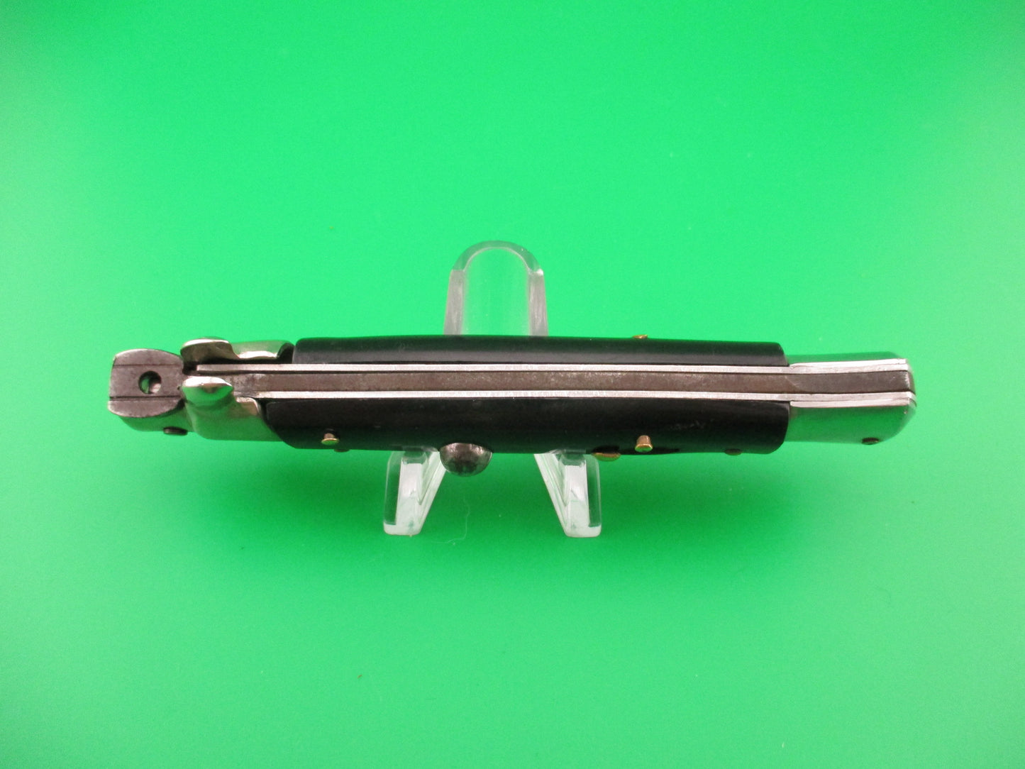 JAGUAR INOX 23cm Italian Stiletto swivel bolster Zoppis automatic knife
