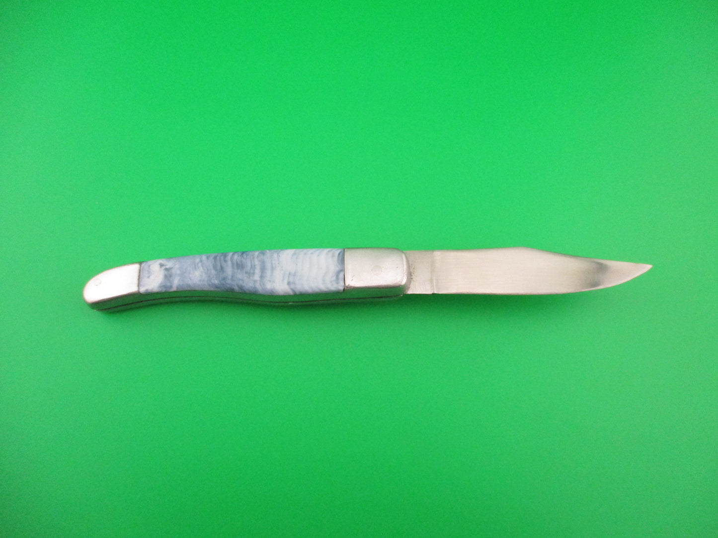 PAT 193.021 18cm Spanish Aluminum Coilspring Vintage automatic knife sliding button