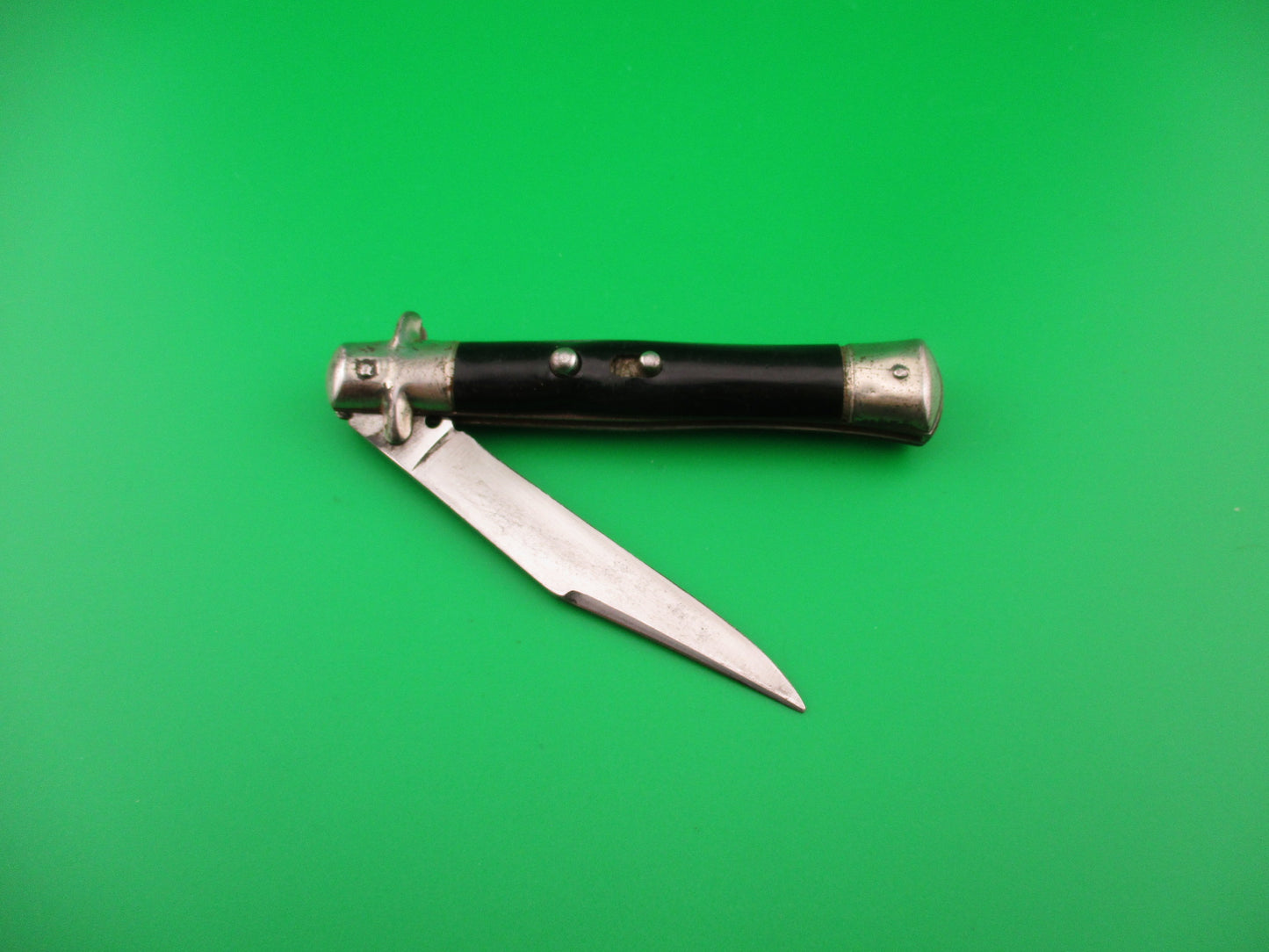 BREVETTO 74425 18cm Italian Black Tourist vintage automatic knife