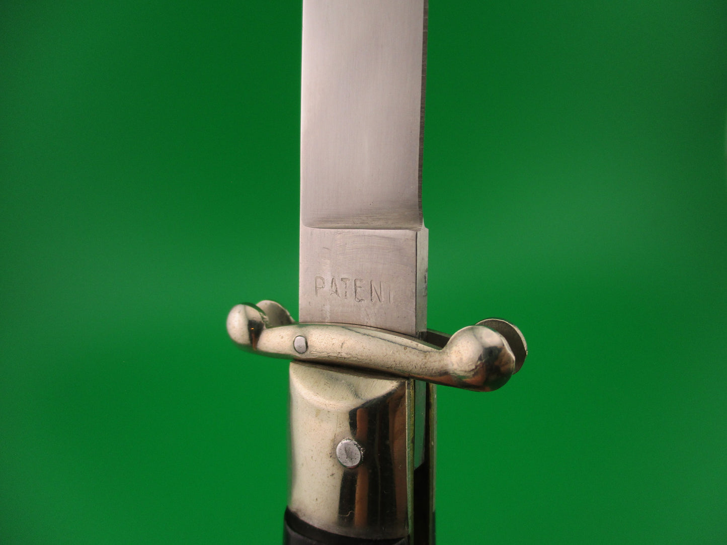 INOX PATENT 21cm Italian Swing Guard Lockback vintage 1960s automatic knife