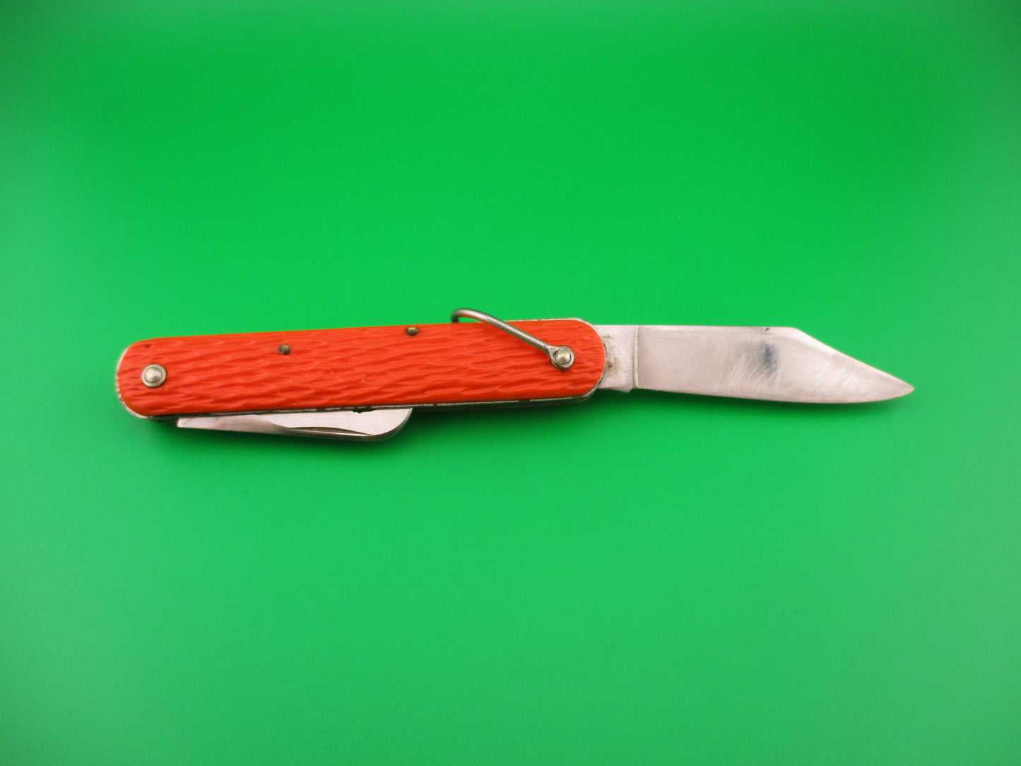Schrade Walden vintage MC1 Orange military paratrooper switchblade
