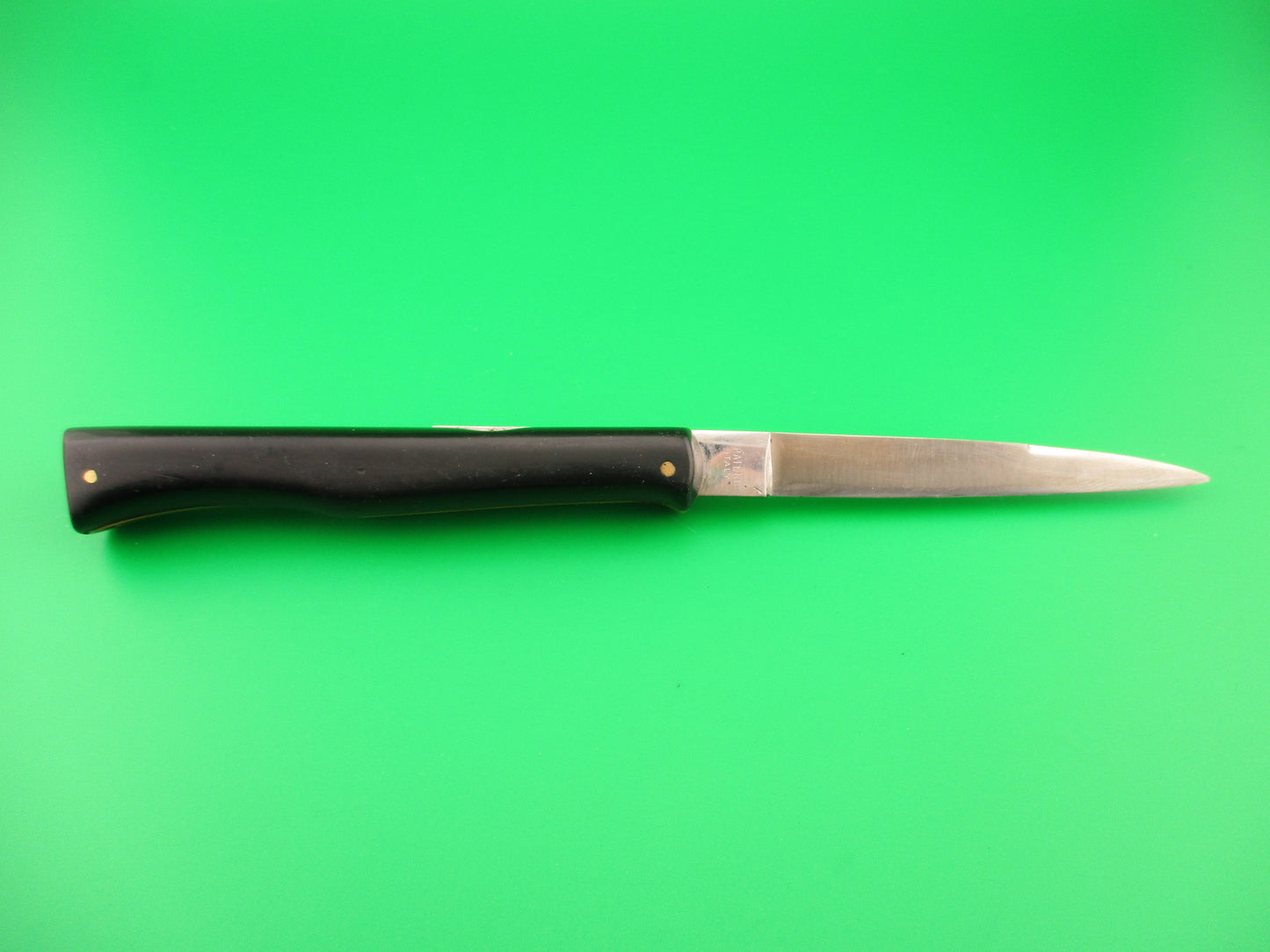 Ackermannchen ROSTFREI 21cm Italian Rectangle button lockback automatic knife