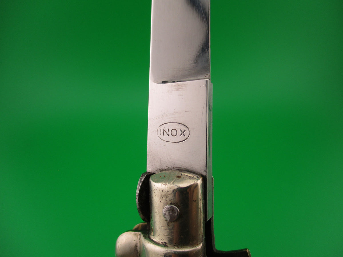 TEJA & ROSA 20cm Italian Picklock Stag Swedge 1950s vintage automatic knife