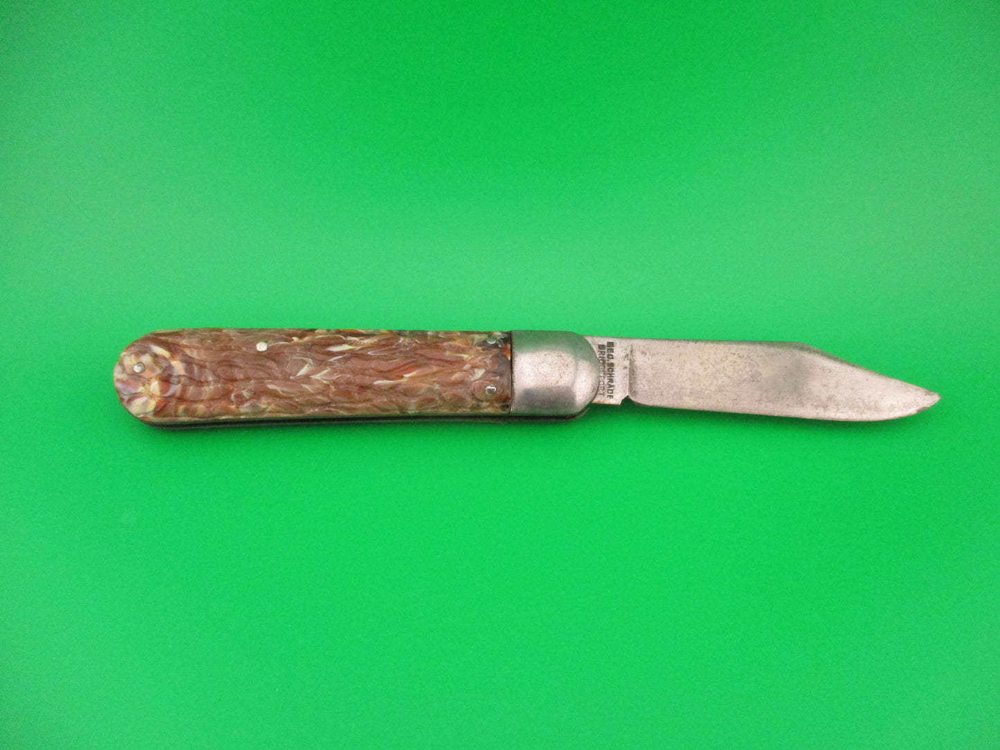 PRESTO Scout Brain Wormgroove model 1000 Vintage 1940s automatic knife