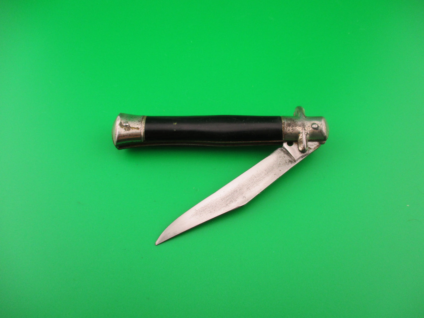 BREVETTO 74425 18cm Italian Black Tourist vintage automatic knife