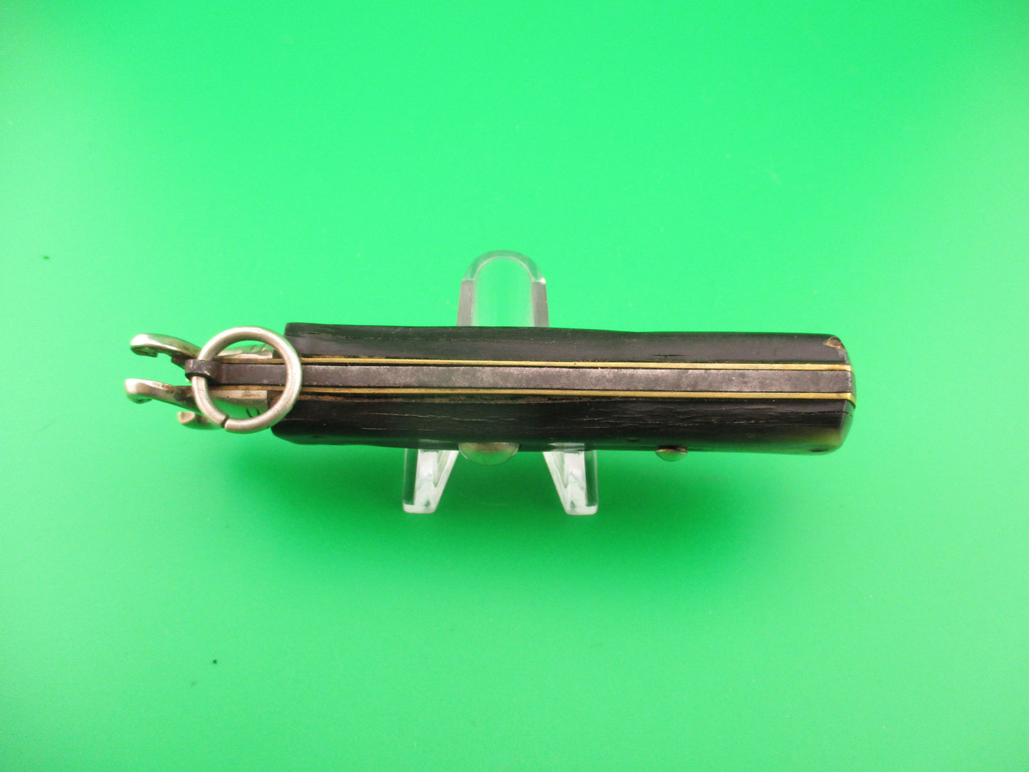 M I TALY INOX 20cm Italian Ring Pull Shellpuller Camper vintage 1950s automatic knife