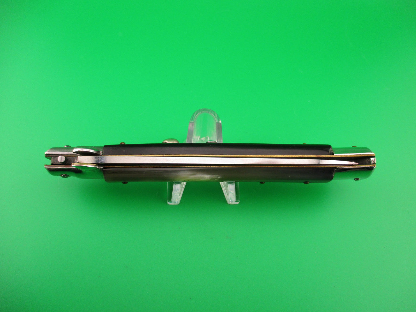 INOX 28cm Italian Swivel bolster 1980s vintage automatic knife