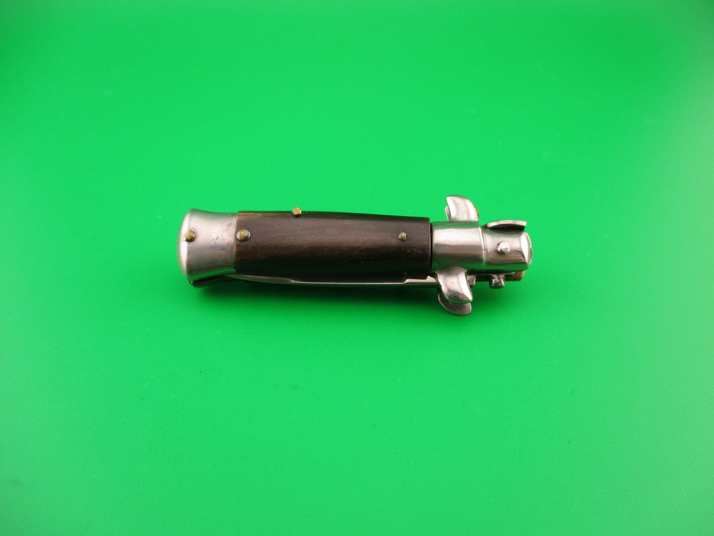 MADE IN ITALY 12cm Italian Swivel bolster Mini Stiletto automatic knife