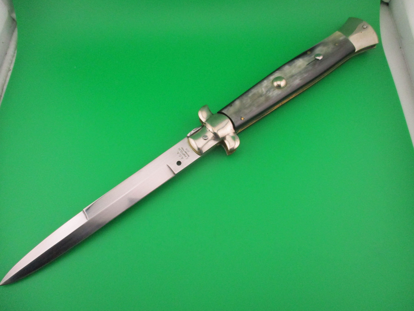 AGA CAMPOLIN 38cm Italian 15 inch Swivel bolster Bayonet automatic knife 2015