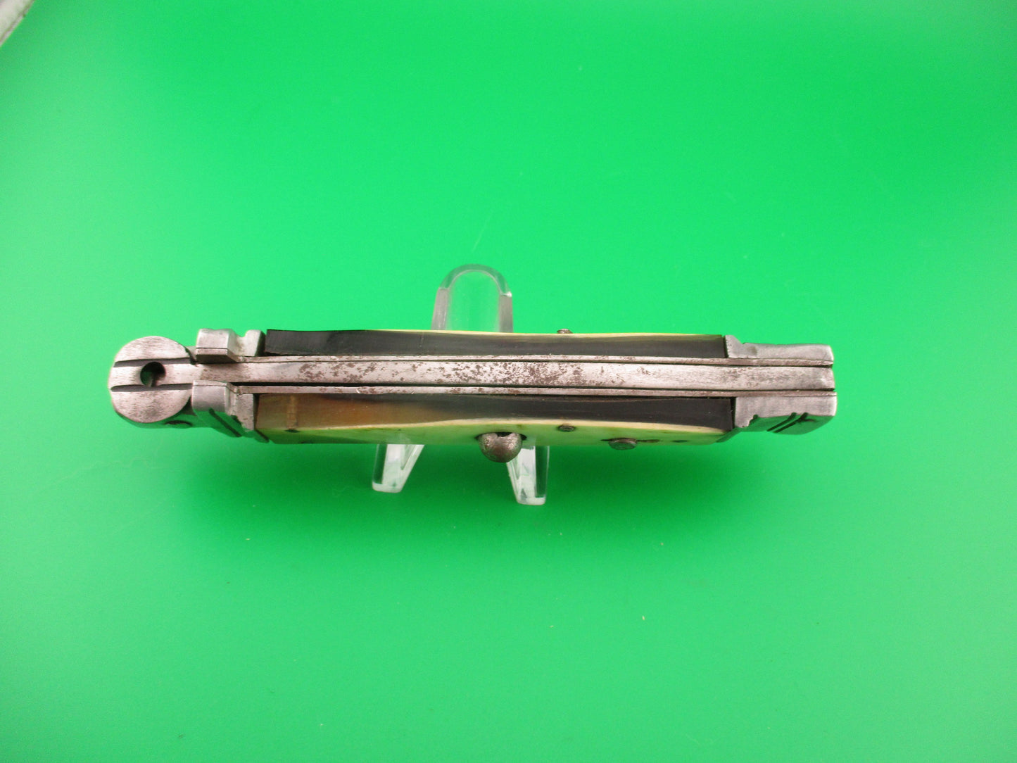 Mexican Picklock 25cm vintage hand made Aluminum bolster automatic knife