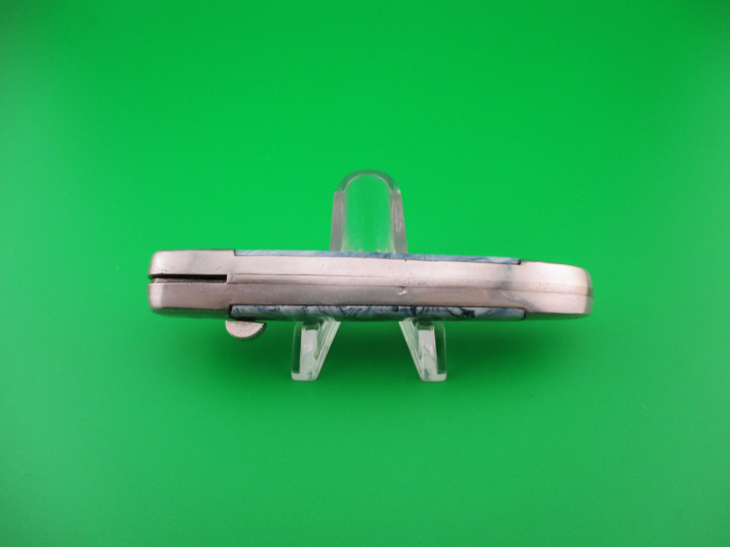 PAT 193.021 18cm Spanish Aluminum Coilspring Vintage automatic knife sliding button