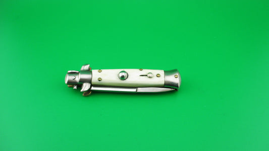 ROSTFREI 14cm Italian Stiletto Oreste Dibon Light horn swivel bolster