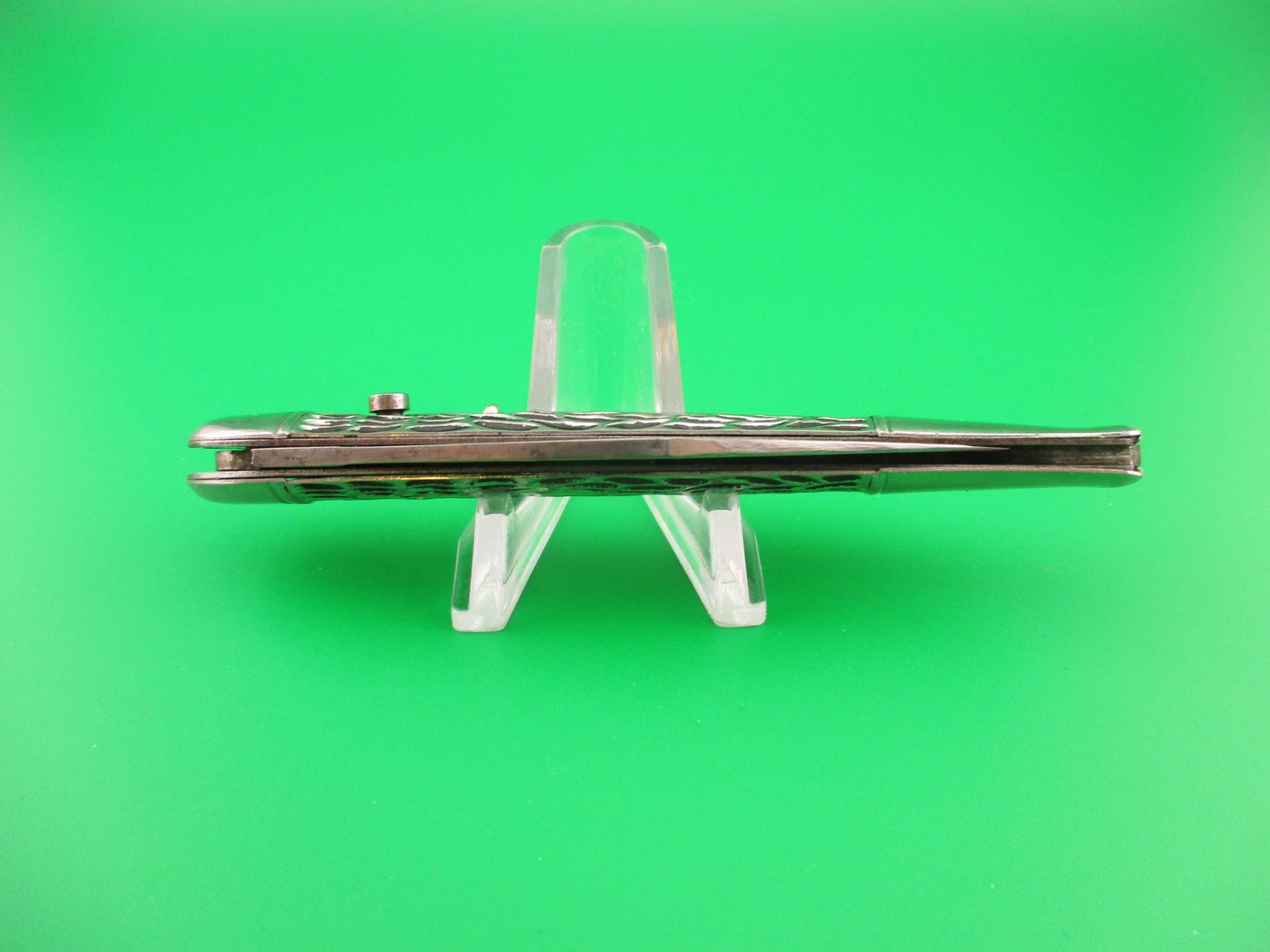 Hammer Brand Imperial JM99PB Toothpick Black Imitation jigged bone switchblade