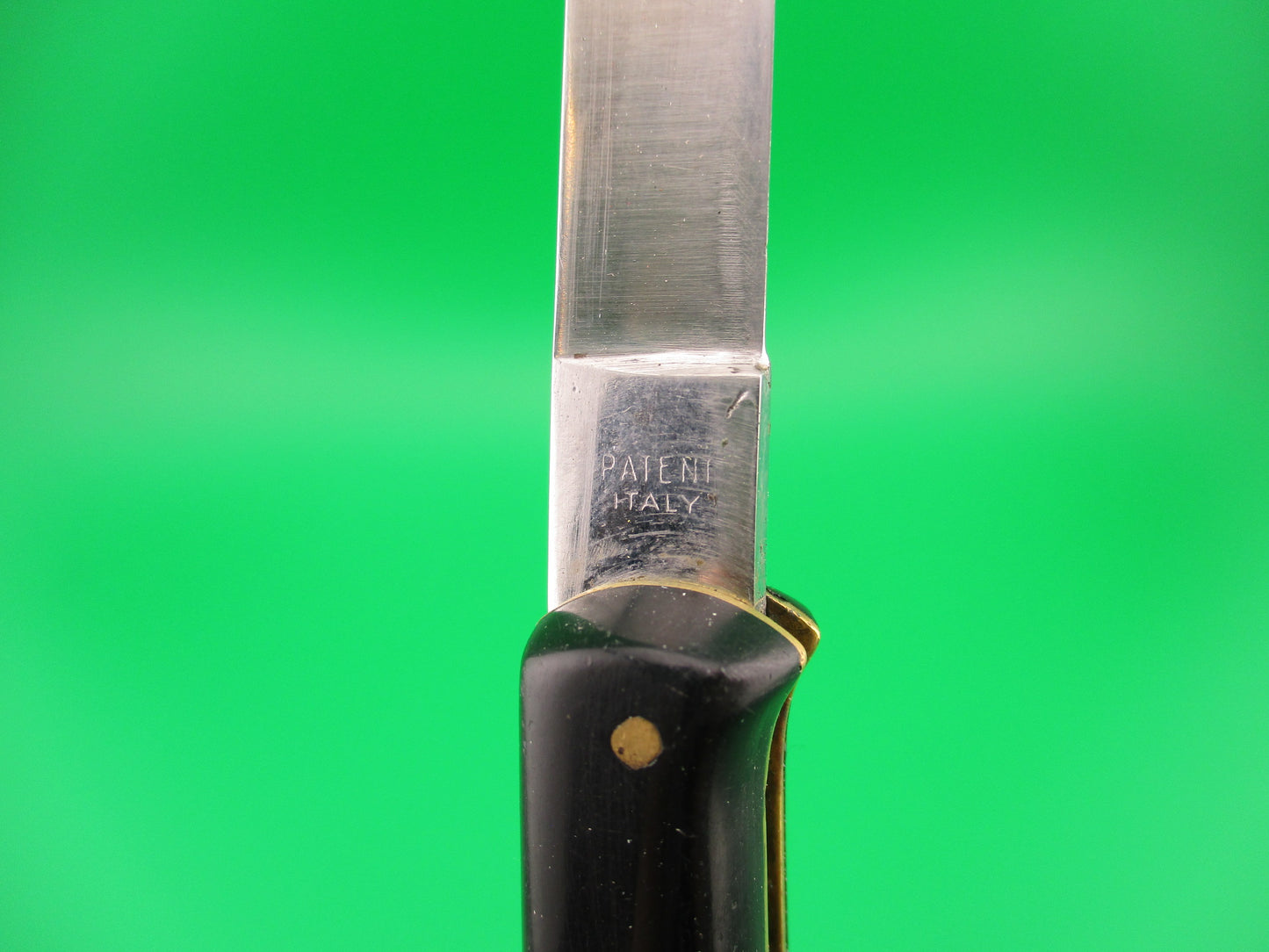 Ackermannchen ROSTFREI 21cm Italian Rectangle button lockback automatic knife