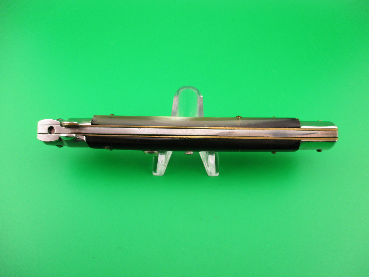INOX 28cm Italian Swivel bolster 1980s vintage automatic knife